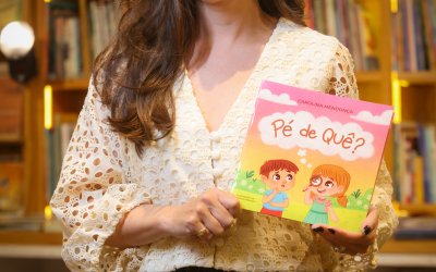 “Pé de Quê?” transforma memórias de infância em livro infantil