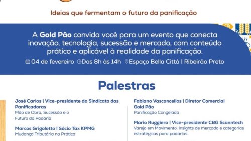 Evento reforça inovação na panificação em Ribeirão