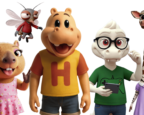 Hipopó ganha nova turminha e histórias semanais no YouTube