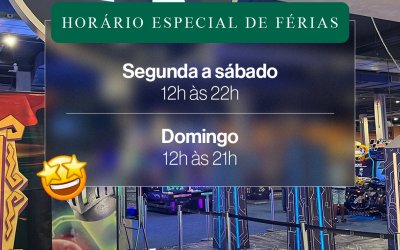 HotZone do RibeirãoShopping abre a temporada de férias com horário especial de funcionamento