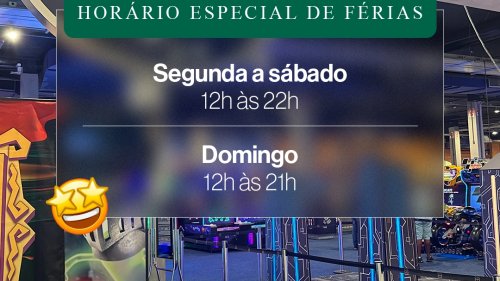 HotZone do RibeirãoShopping abre a temporada de férias com horário especial de funcionamento