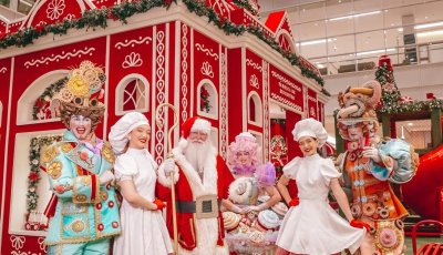 Decoração de Natal do RibeirãoShopping é inaugurada nesta sexta-feira, com show, chegada do Papai Noel e Parada natalina com personagens