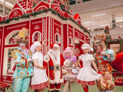 Decoração de Natal do RibeirãoShopping é inaugurada nesta sexta-feira, com show, chegada do Papai Noel e Parada natalina com personagens