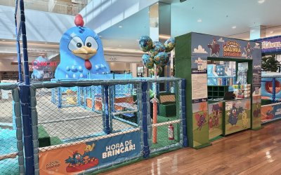 RibeirãoShopping recebe atração temática da Galinha Pintadinha