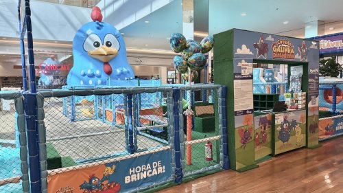RibeirãoShopping recebe atração temática da Galinha Pintadinha