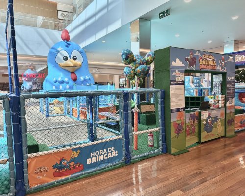 RibeirãoShopping recebe atração temática da Galinha Pintadinha