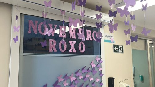 Novembro roxo: hospital Ribeirania realiza ação para conscientização sobre prematuridade