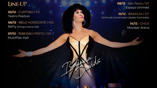Belinda Davids revive Whitney Houston : A Voz Que Encanta o Mundo, já esta no Brasil para uma Turnê Imperdível!