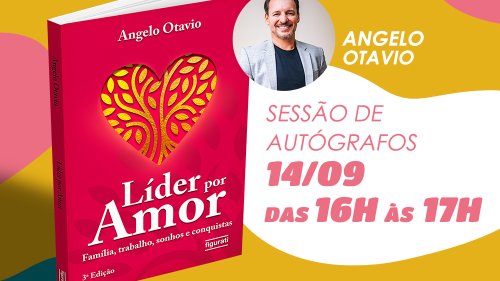 Ângelo Otavio Participa da Bienal do Livro de São Paulo 2024 com Sessão de Autógrafos de “Líder por Amor”