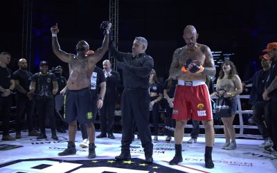 Wendel Negão, Márcio Pedra e Fernando Santo Forte levam o cinturão nas superlutas do Brazilian Fight Night em Ribeirão Preto