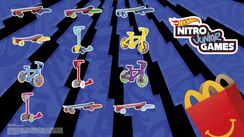 McLanche Feliz se une a Hot-Wheels e traz brinquedos inspirados em esportes radicais