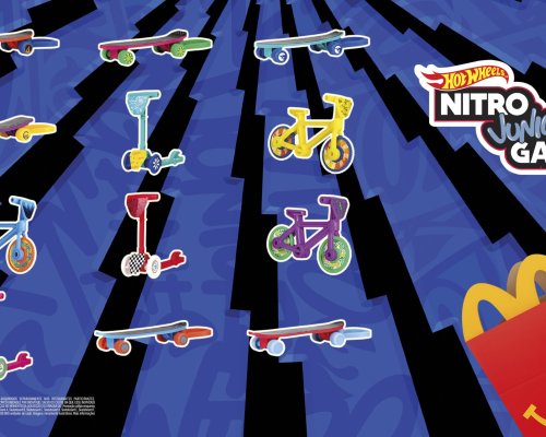 McLanche Feliz se une a Hot-Wheels e traz brinquedos inspirados em esportes radicais