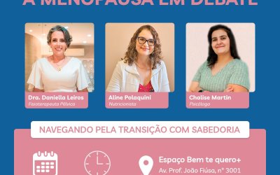 A menopausa em debate: um encontro para esclarecer dúvidas e promover a saúde