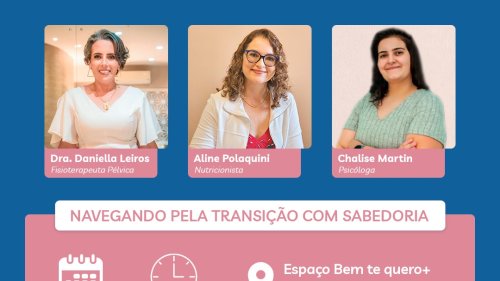 A menopausa em debate: um encontro para esclarecer dúvidas e promover a saúde