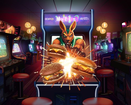 Outback é o restaurante oficial da 10ª edição da CCXP23 e antecipa cardápio exclusivo para todo Brasil