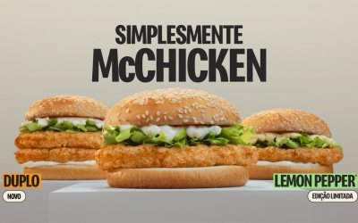 Simplesmente arte: McChicken Duplo e Lemon Pepper são os novos membros da família McChicke