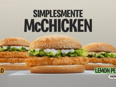Simplesmente arte: McChicken Duplo e Lemon Pepper são os novos membros da família McChicke