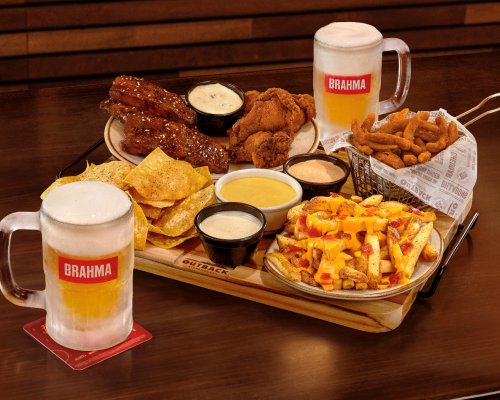 Happy Hour com amigos ou a família? Rodízio com chopp e aperitivos à vontade do Outback é ótima opção