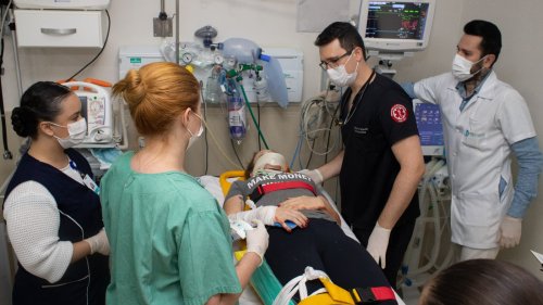 Hospitais São Lucas e Ribeirania participam de simulado de múltiplas vítimas do SAMU