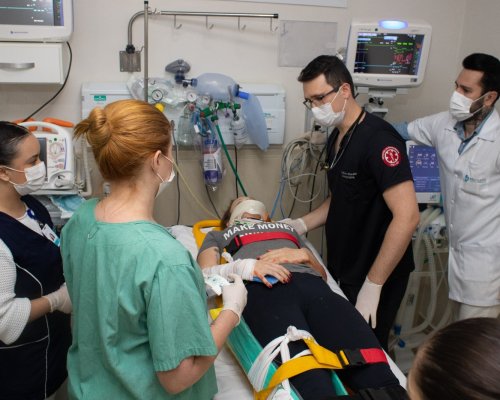 Hospitais São Lucas e Ribeirania participam de simulado de múltiplas vítimas do SAMU