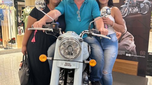 ShoppingSantaÚrsula realiza sorteio da moto Royal Enfield Classic 350 zero quilômetro
