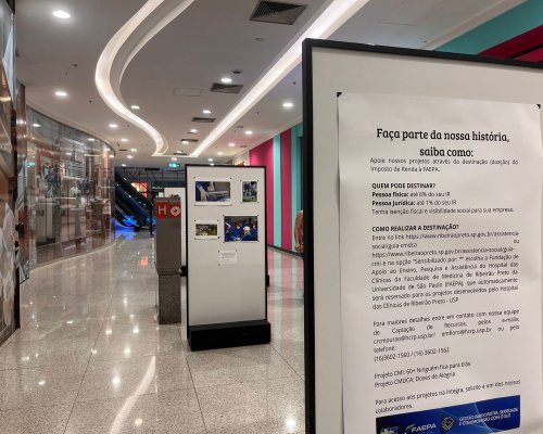 ShoppingSantaÚrsula recebe exposição comemorativa aos 68 anos do Hospital das Clínicas de Ribeirão Preto