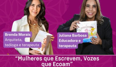 Mulheres que Escrevem, Vozes que Ecoam: encontro gratuito em 25 de agosto no Shopping Santa Úrsula
