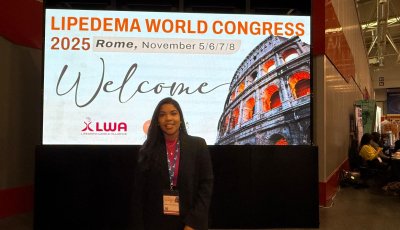 Dra. Ana Flávia Andrade representa o Brasil no Congresso Mundial sobreLipedema em Roma