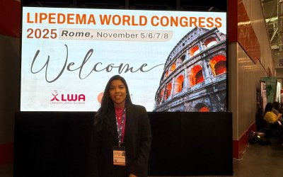 Dra. Ana Flávia Andrade representa o Brasil no Congresso Mundial sobreLipedema em Roma