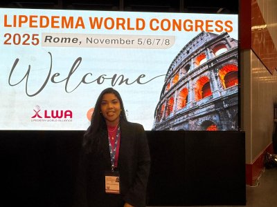 Dra. Ana Flávia Andrade representa o Brasil no Congresso Mundial sobreLipedema em Roma