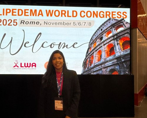 Dra. Ana Flávia Andrade representa o Brasil no Congresso Mundial sobreLipedema em Roma