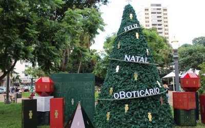 Natal do Boticário chega a Ribeirão Preto com árvore iluminada no Centro