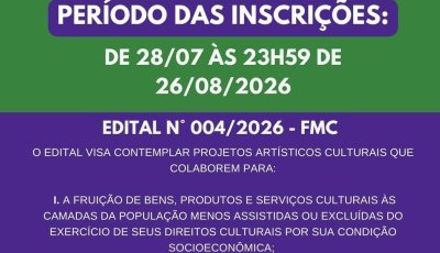 Ribeirão Preto lança edital de R$ 1,3 milhão para projetos culturais
