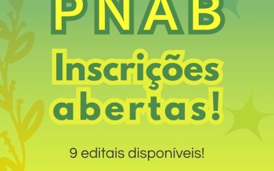 Cultura abre inscrições para nove editais da PNAB