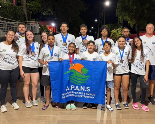 Natação de Sertãozinho conquista 28 medalhas em torneio regional