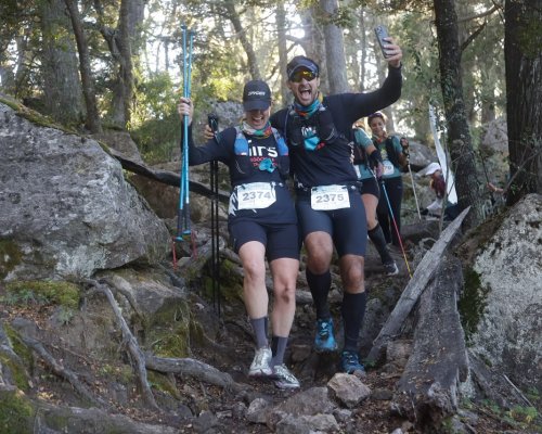 Casal de Ribeirão Preto encara 35 km em prova de trail running na Patagônia