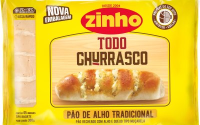 Em novo posicionamento, Zinho reforça onipresença do pão de alho no churrasco dos brasileiros