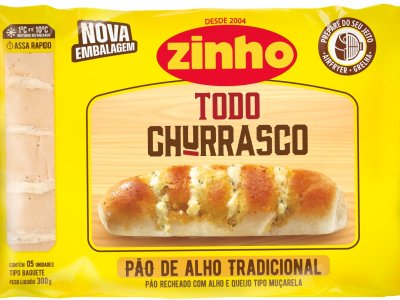 Em novo posicionamento, Zinho reforça onipresença do pão de alho no churrasco dos brasileiros