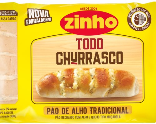 Em novo posicionamento, Zinho reforça onipresença do pão de alho no churrasco dos brasileiros