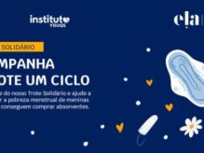 Instituto Yduqs e Instituto Ela arrecadam absorventes para combater a pobreza menstrual