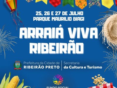 Arraiá Viva Ribeirão 2025 une tradição e solidariedade no Parque Maurílio Biagi
