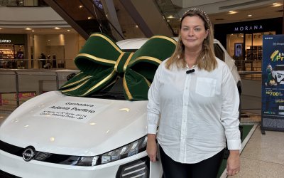ShoppingSantaÚrsula premia cliente com carro 0 km