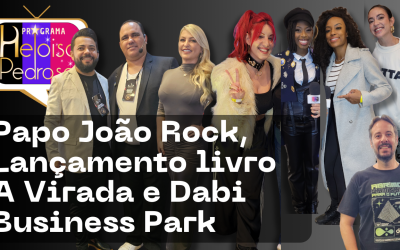 Dabi Business Park, Papo João Rock e lançamento do livro A Virada conectam inovação, cultura e empreendedorismo