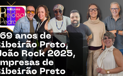 Ribeirão Preto celebra aniversário com cultura, histórias locais, dinossauros e João Rock para 60 mil pessoas