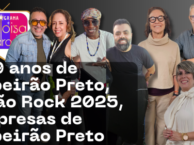 Ribeirão Preto celebra aniversário com cultura, histórias locais, dinossauros e João Rock para 60 mil pessoas