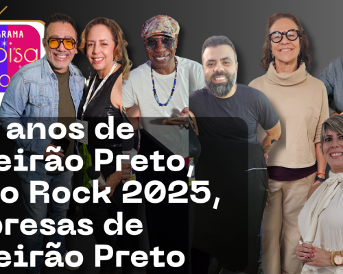 Ribeirão Preto celebra aniversário com cultura, histórias locais, dinossauros e João Rock para 60 mil pessoas