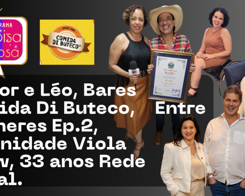 Victor e Léo fazendo história em Ribeirão Preto, isso e muito mais no Programa Heloisa Pedrosa.