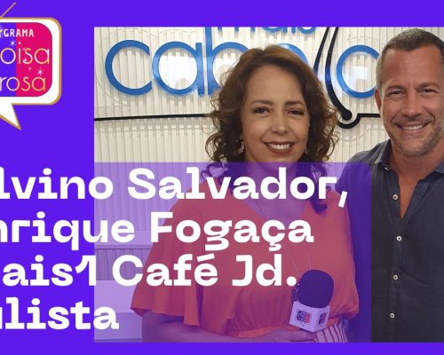 Em Ribeirão Preto, Malvino Salvador, Henrique Fogaça e Mais1 Café Jd. Paulista
