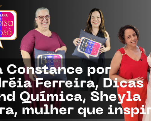 Já conhece uma loja Self Shoes? Essa e mais novidades no Programa Heloisa Pedrosa