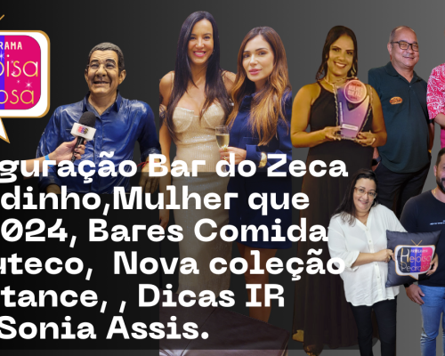 Zeca Pagodinho surpreende na inauguração do seu bar, isso e muito mais no Programa Heloisa Pedrosa.